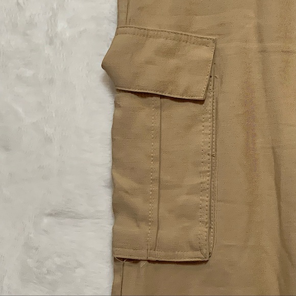 ZARA | Tan cargo joggers size M - Picture 6 of 8